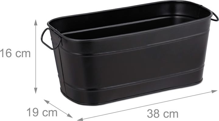 Actual product image Relaxdays Flower box (38 cm)