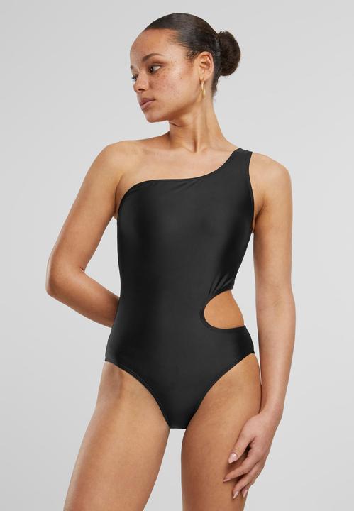 Produktbild Urban Classics Ladies Asymmetric Cut Out Swimmsuit - 159551 (S)