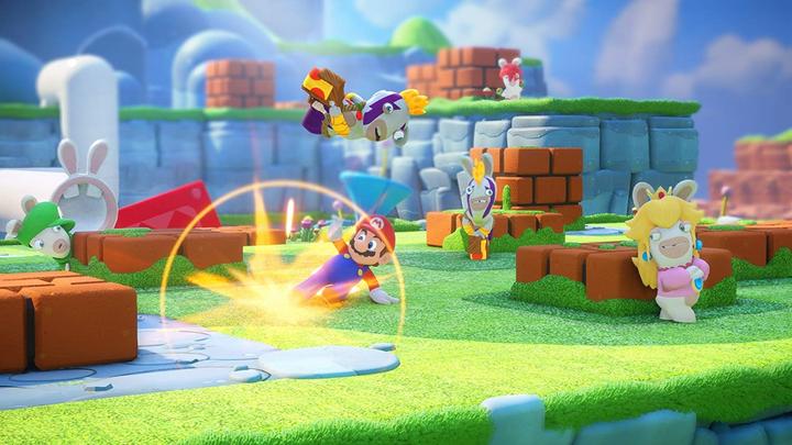 Actual product image Ubisoft Mario Rabbids Kingdom Battle (Switch, DE)
