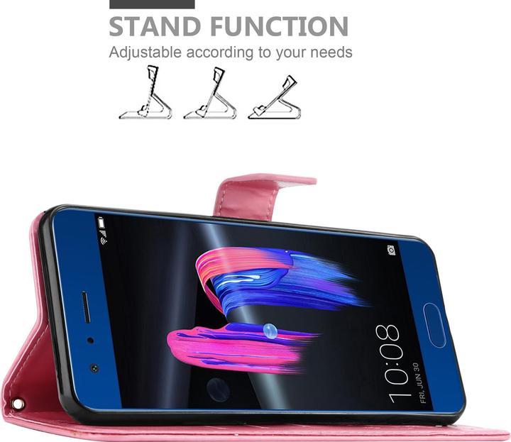 Productafbeelding Cadorabo Bloemen Boekomslag (Honor 9)