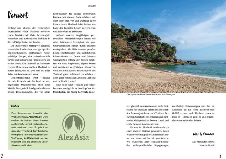 Valori nutrizionali e ingredienti Reiserouten durch Thailand: Reiseplanung, Highlights, Inspirationen (Tedesco, Vanessa Mosch, Nils Alexander Kemna, 2024)