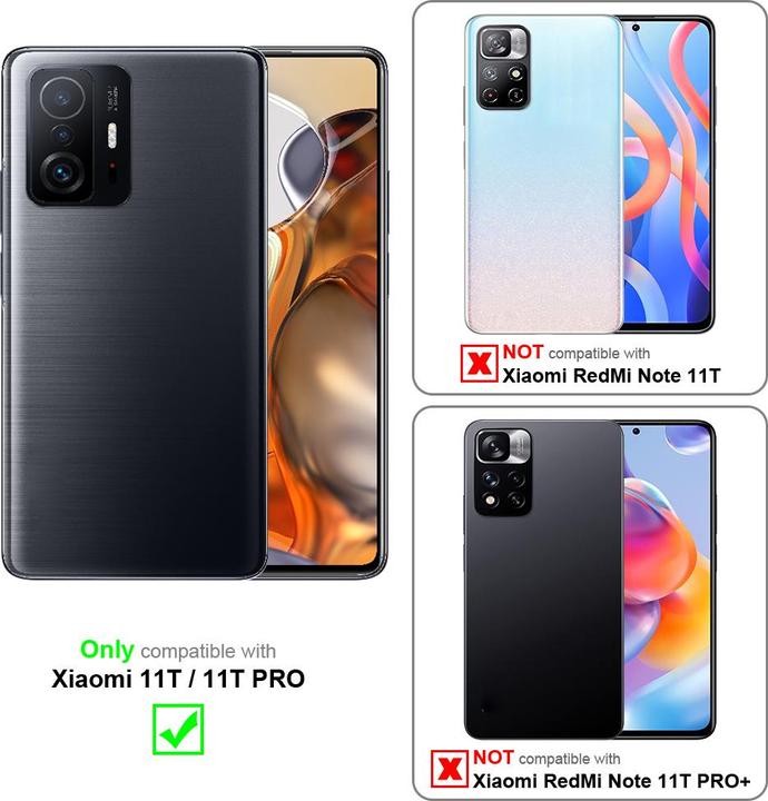 Image du produit Cadorabo Coque pour Xiaomi 11T / 11T PRO universel avec Clip (Xiaomi 11T)