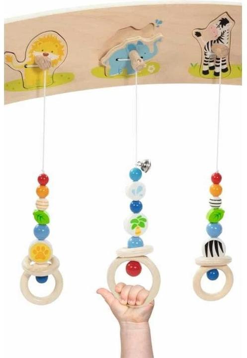 Produktbild Goki Baby-Fit Tierstimmen Wilde Tiere, Greif- und Spieltrainer