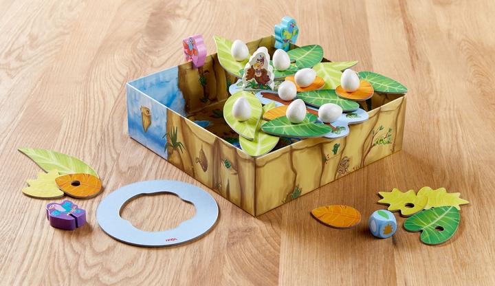 Actual product image Haba Oh dear, Mrs Geier! (German, French, Italian, English)