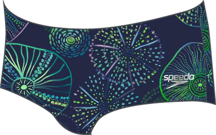 Speedo 17cm Club Training Allover Bri (36)