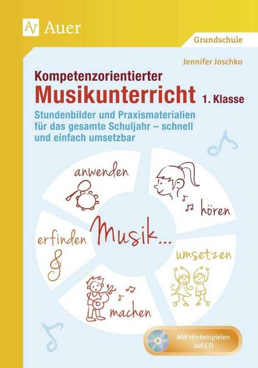 Produktbild Kompetenzorientierter Musikunterricht 1. Klasse (Deutsch, Jennifer Joschko, 2023)