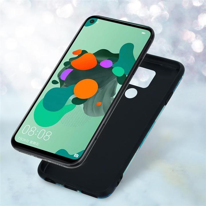 Image du produit Cadorabo Couverture IMD TPU Marbre coloré (Mate 30 Lite)