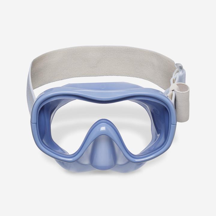 Image du produit Subea Masque de plongée enfant 100 confort bleu clair