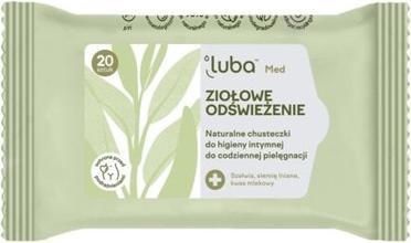 Luba Med Herbal Refreshment Natural Intimate Hygiene Wipes 20 Pcs. (Intimtücher)