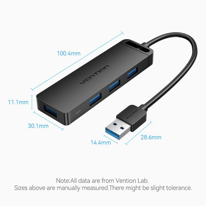 Actual product image Vention Chlbd (USB-A, 4 Ports)