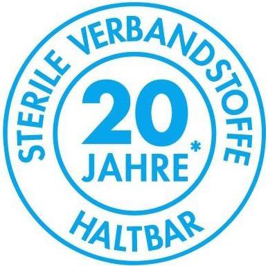 Produktbild Aluderm ® Verband 6 cmx3 m (BxL) Masse Kompresse: 45x35 cm (BxL) Polyestervlies aluminiumbedampft (1 x)