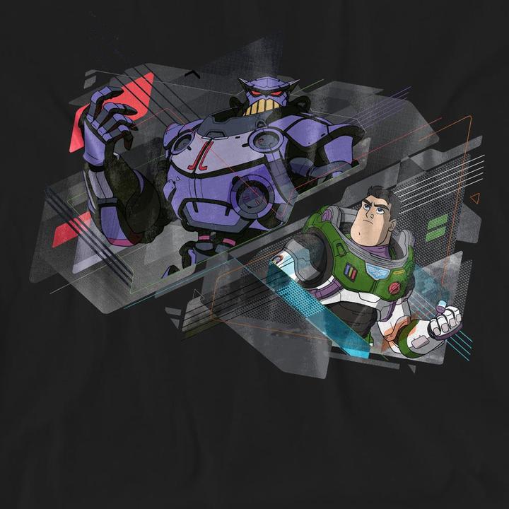 Actual product image Mattel Unisex Adult Buzz & Emperor Zurg T-Shirt (S)
