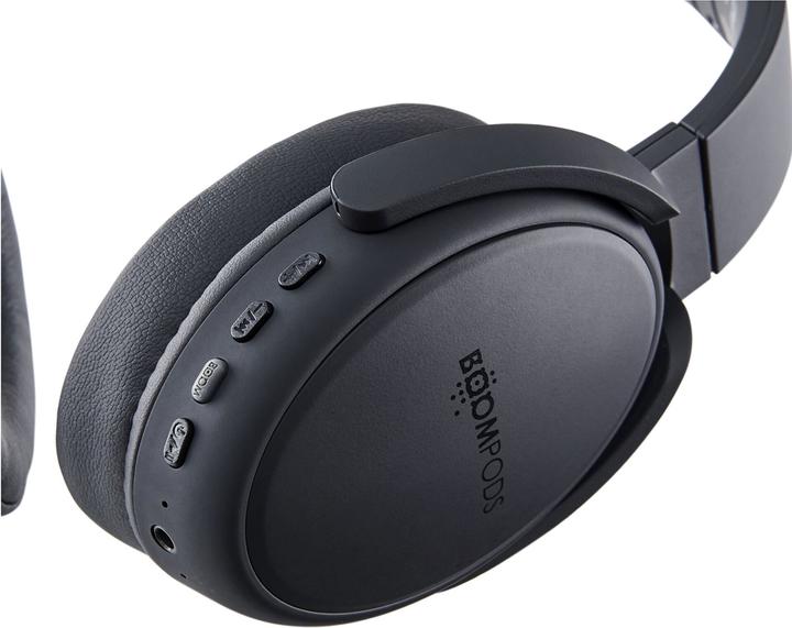 Produktbild Boompods Headpods Pro Bluetooth Black (keine Geräuschunterdrückung, 12 h, Kabellos)