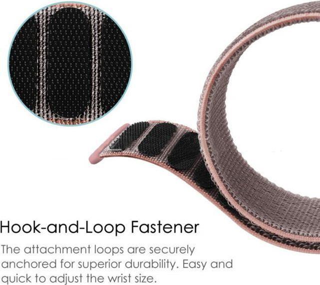 Actual product image MU Classic Loop Series Nylon Replacement Bracelet (22 mm, Nylon, Spigot width 22 mm, Watch 46mm, Gear S3 Classic, Gear S3 Frontier)