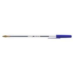 Niceday Stylo à bille SBM1.0 0,4 mm Bleu (Bleu, 50 x)