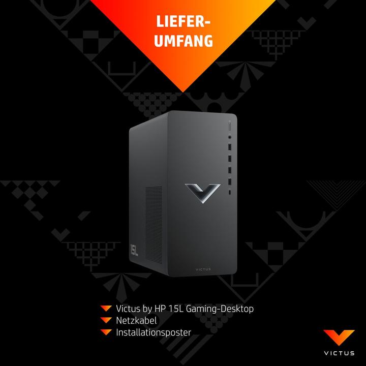 Produktbild HP Victus 15L (Intel Core i5-12400F, 16 GB, 512 GB, GeForce RTX 4060)
