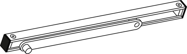 Actual product image Geze Guide rail with lever for TS 3000 V / TS 5000 L (Room door, Entrance door, Wooden door, French window, Indoor)