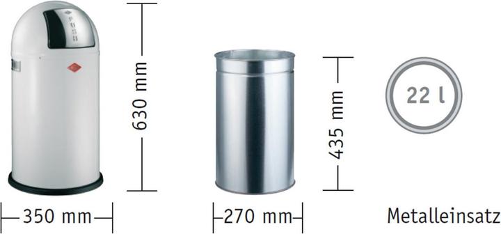 Produktbild Wesco Pushboy Junior (22 l)