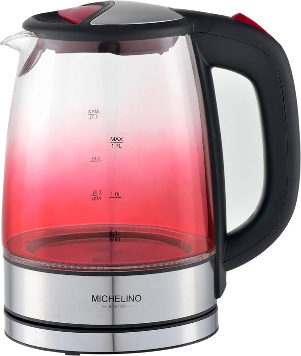 Michelino Wasserkocher aus Glas (1.70 l)