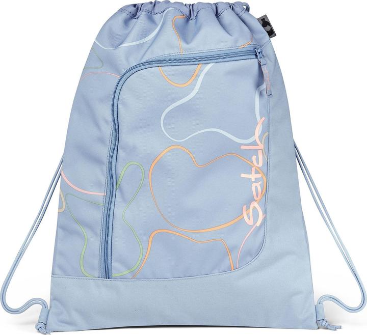 Bleu clair Rose Orange