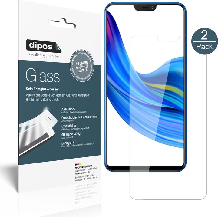 Actual product image Dipos Screen Protector Anti-Shock (2 Piece, Sony Xperia Z1)
