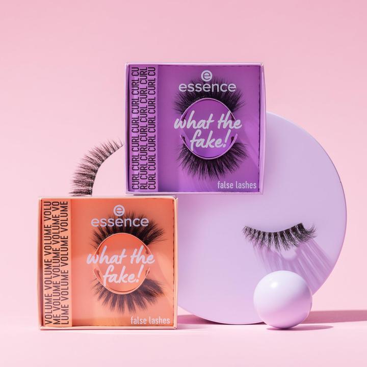 Actual product image essence what the FAKE! false lashes (Artificial eyelashes)