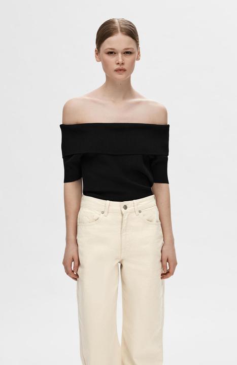 Produktbild Selected Femme Schulterfreies Strickoberteil (L)