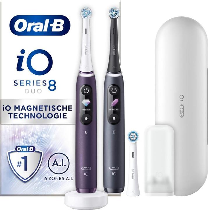 Oral-B iO Series 8 Duo Set (Oszillierende Zahnbürste)