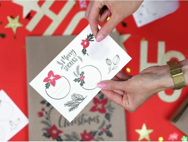 Produktbild Partydeco Süssigkeitentüten - Merry Little Christmas (Geschenktüte, 3 x)