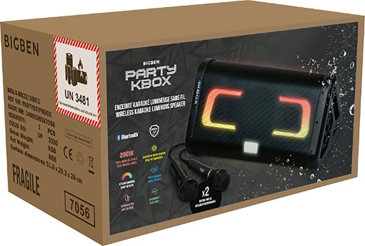 Produktbild Bigben Party Kbox IP BT-Lautsprecher (8 h, Batteriebetrieb)