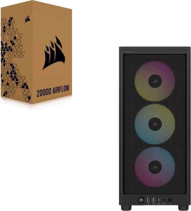 Immagine prodotto Corsair Flusso d'aria iCUE 2000D RGB (Mini-ITX)