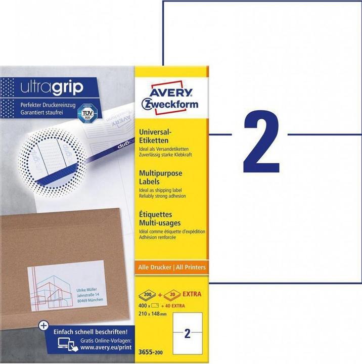 Actual product image Avery Labels