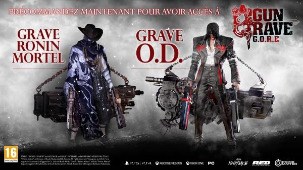 Produktbild Gungrave: G.O.R.E. Day One Edition (PS5, FR)
