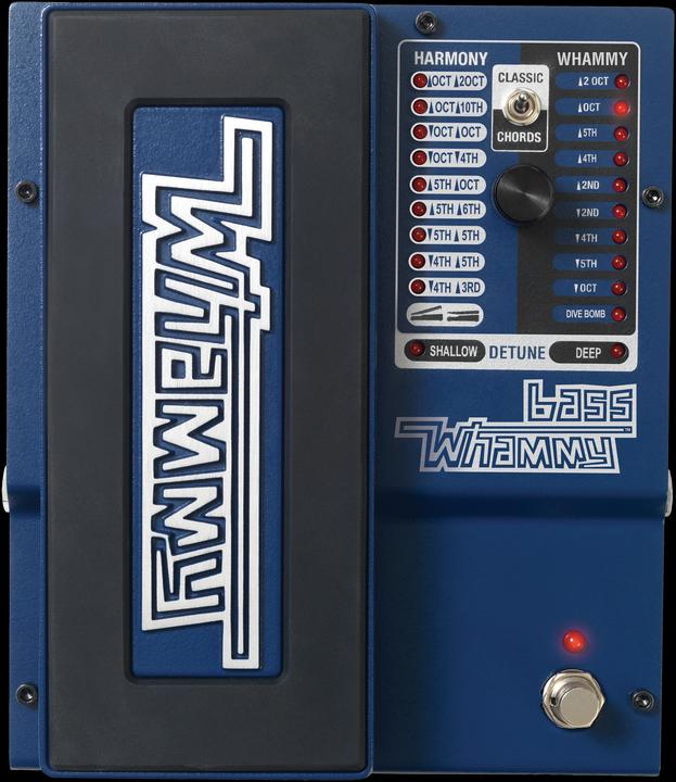 Image du produit Digitech Pédale d'effet, Whammy, Bass, 2 Mode Pitchshift, True BP, MIDI (Contrebasse)