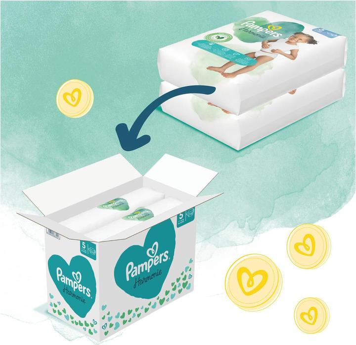Produktbild Pampers Harmonie (Gr. 5, Monatsbox, 152 Stück)