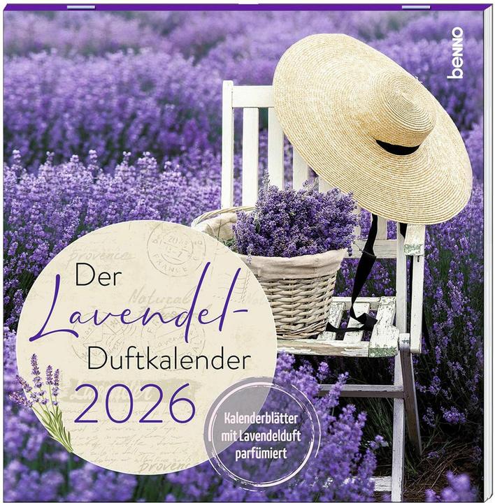 Der Lavendel-Duftkalender 2026 (Deutsch)