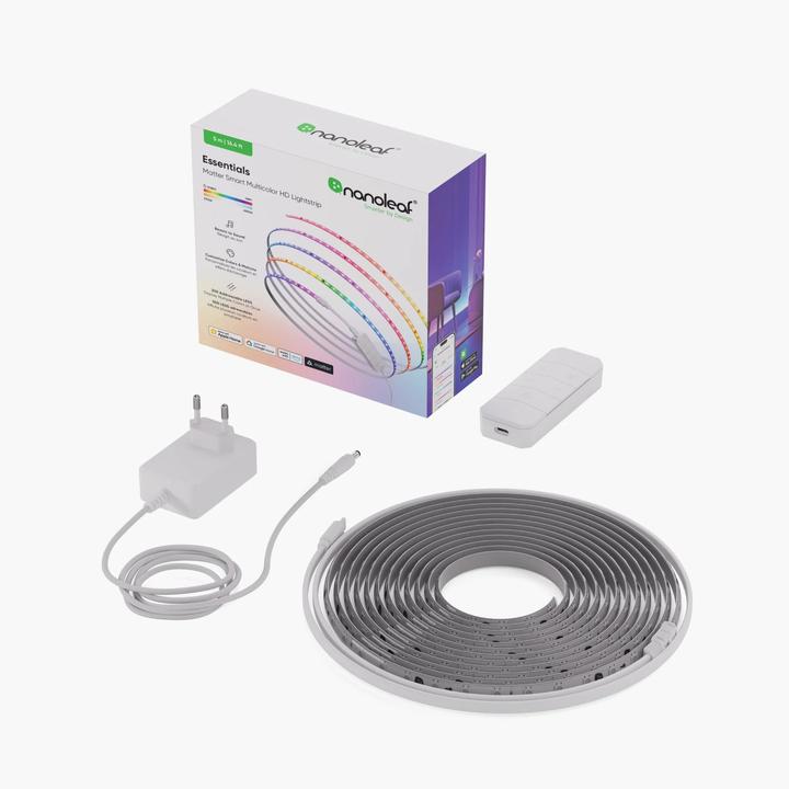 Produktbild Nanoleaf Essentials Matter (RGBIC, 500 cm, Indoor)
