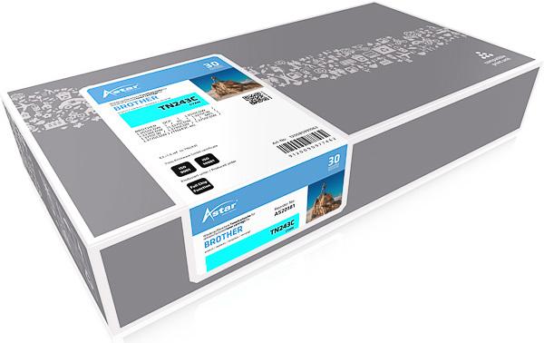Astar AS20181 BRO. HLL3210 Toner CY TN243C 1000Pages - Toner Unit - Cyan