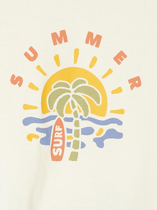 Actual product image Vertbaudet 3er-Pack Jungen Sommer-Schlafanzüge mit Surfer-Prints und Recycling-Baumwolle (110)