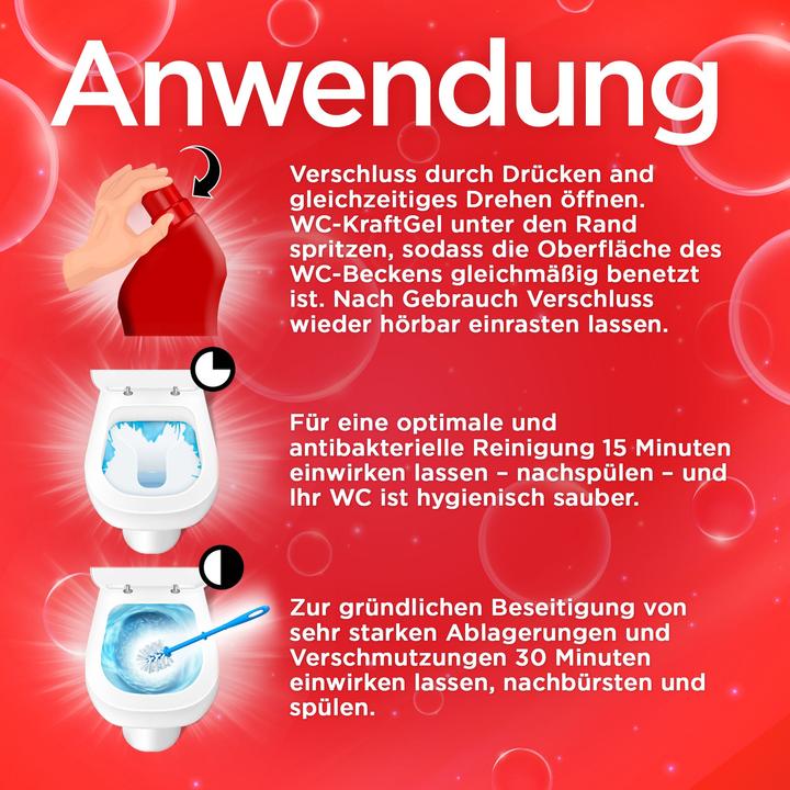 Produktbild Bref WC Kraft Gel
