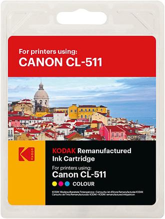 Immagine prodotto Kodak Materiali di consumo 185C051113 Inchiostro 244 pagine 12ml a colori compatibile per Canon MP230 (Color)