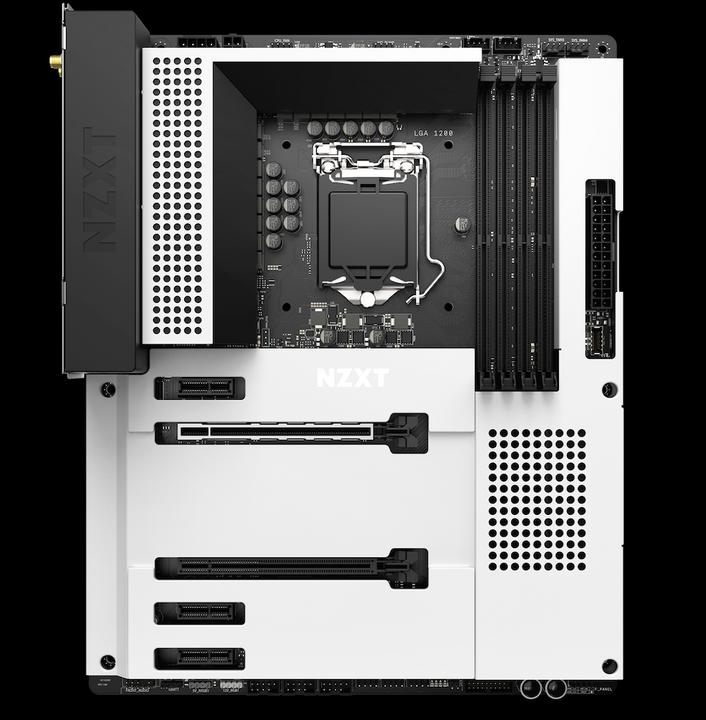 NZXT Motherboard N7 Z590 MATTE White (LGA 1200, Intel Z590, ATX)