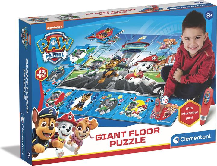 Actual product image Clementoni Giant Floor Puzzle - Paw Patrol (61970) (24 pieces)