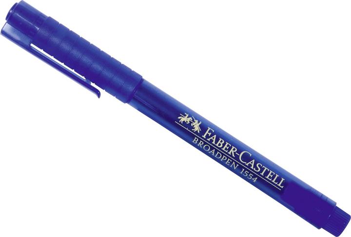 Image du produit Faber-Castell Broadpen 1554 (Bleu, 1 x)