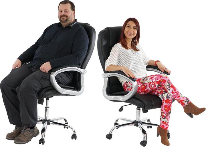 Actual product image Swisshandel24 Professional office chair Boston XXL executive chair swivel chair US version, 150kg loadable