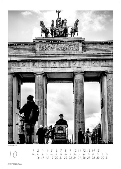 Immagine prodotto Berlin schwarz-weiss 2026 S 29x21cm (Tedesco)