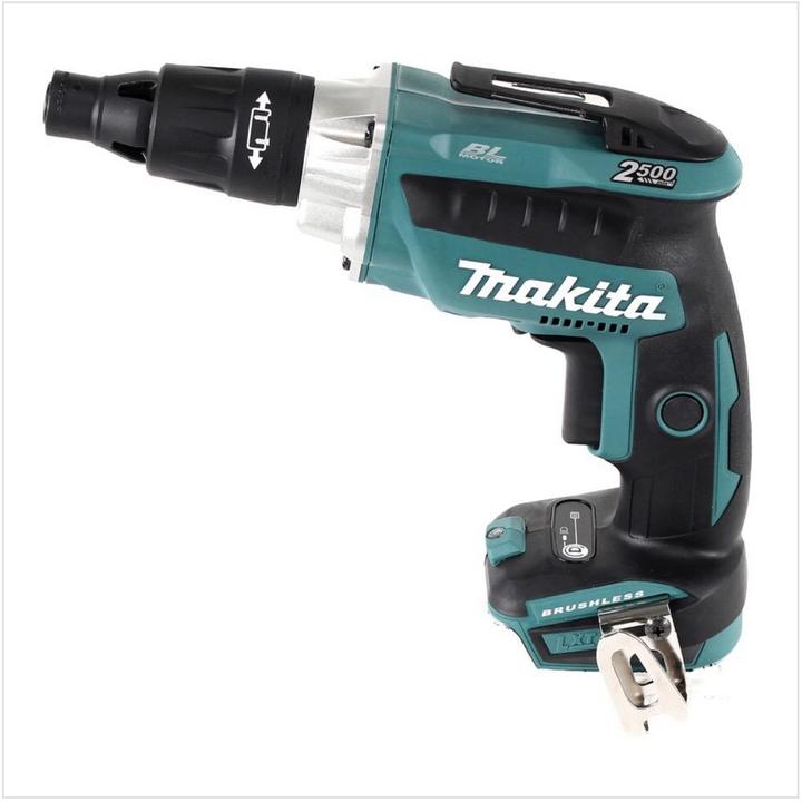 Produktbild Makita DFS 251 RF1J Akku Trockenbauschrauber 18V brushless + 1x Akku 3,0 Ah + Schnellladegerät im Ma (Akkubetrieb)