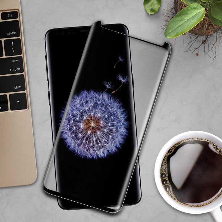 Actual product image Avizar Display protection film, case friendly protection (2 Piece, Samsung Galaxy S9+, Samsung Galaxy S8)