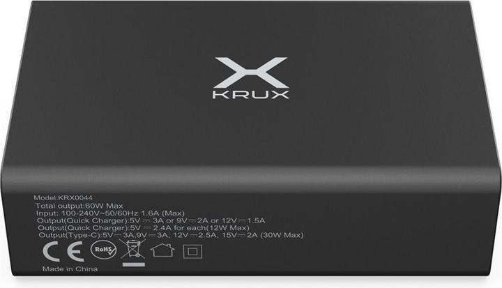 Produktbild Krux USB CHARGER 60W PD QC 3.0 (0.06 m, USB 3.0, 60 W)