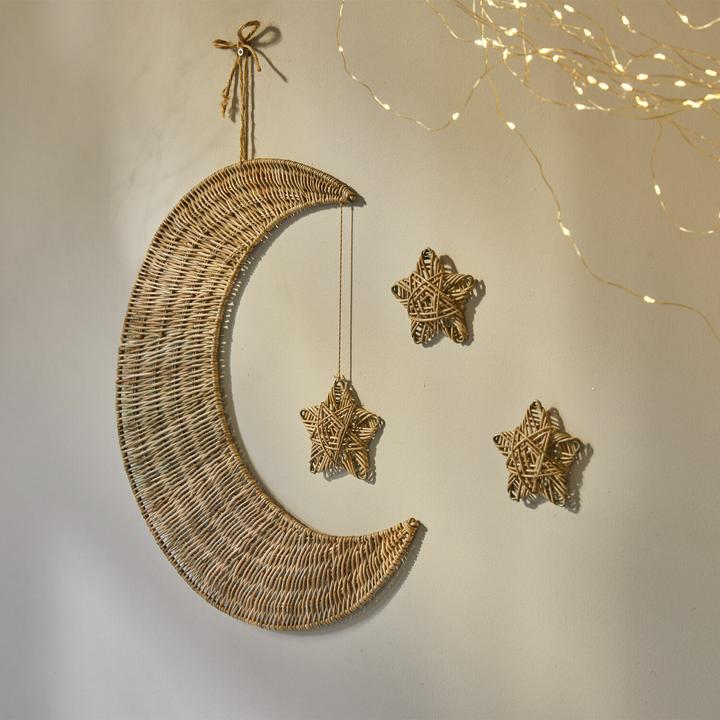 Actual product image Loberon Wall decoration Aurorette brown (Height: 40 cm)